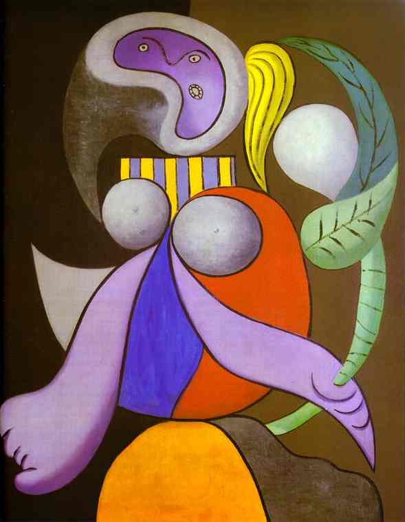 Picasso's Woman with a Flower
